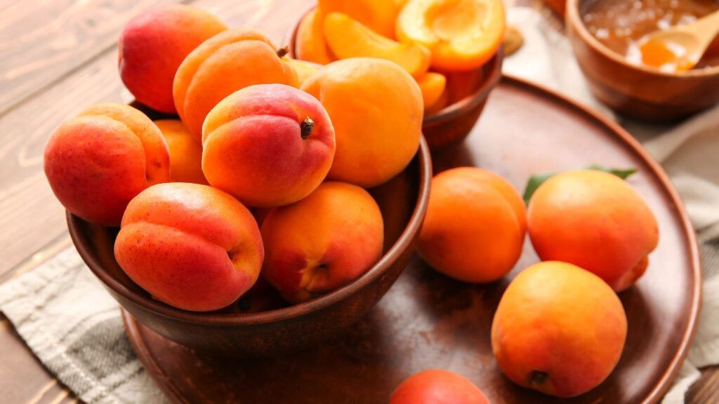 Apricots for potassium